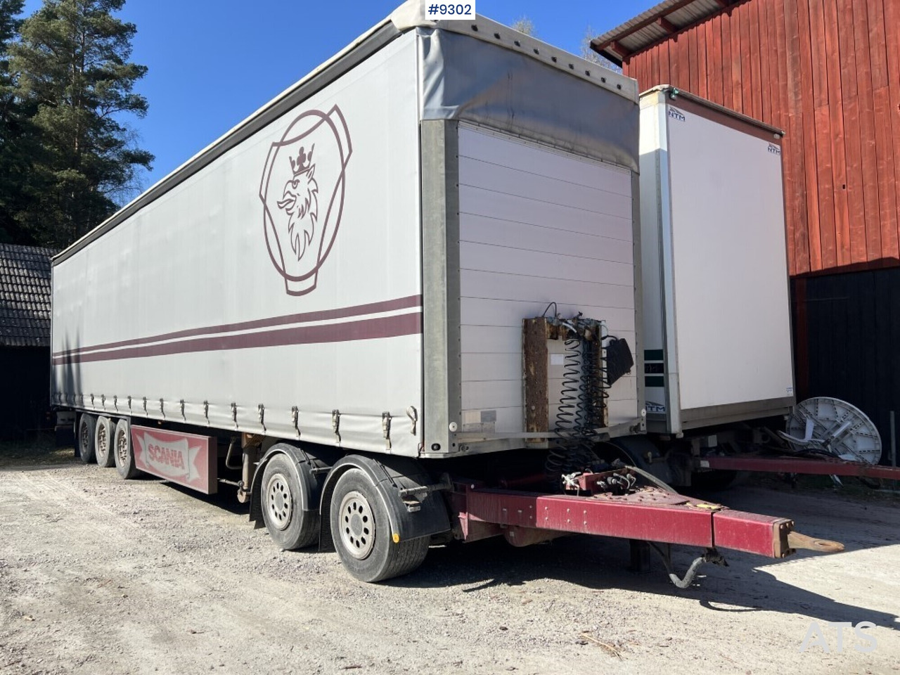 Trailer SCHMITZ SCS 24/L-13,62 with dolly - Тентованный прицеп: фото 1 Trailer SCHMITZ SCS 24/L-13,62 with dolly - Тентованный прицеп: фото 1