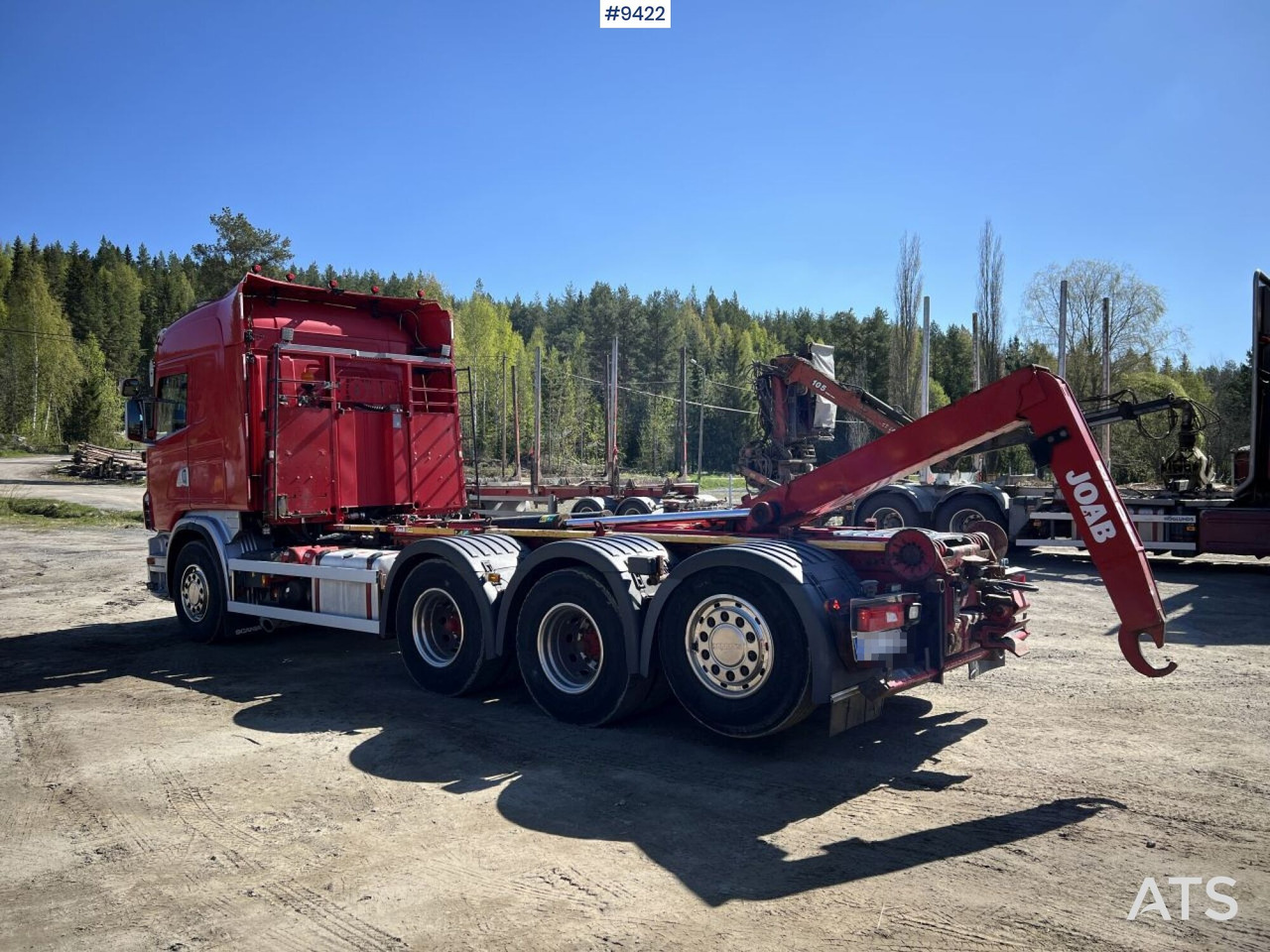 Tridem Hooklift Truck Scania G490 with plow brackets - Крюковой мультилифт: фото 4 Tridem Hooklift Truck Scania G490 with plow brackets - Крюковой мультилифт: фото 4