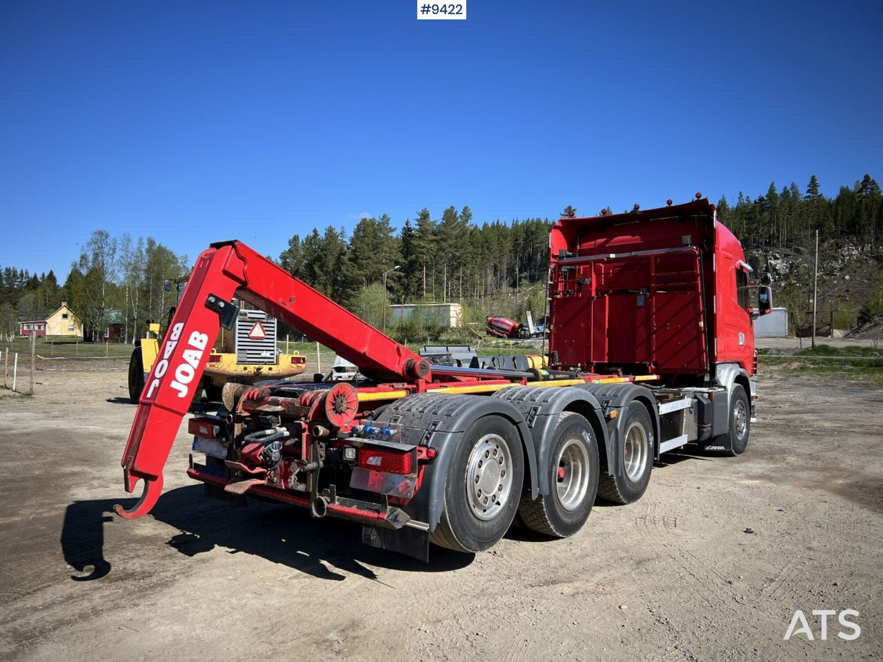 Tridem Hooklift Truck Scania G490 with plow brackets - Крюковой мультилифт: фото 3 Tridem Hooklift Truck Scania G490 with plow brackets - Крюковой мультилифт: фото 3