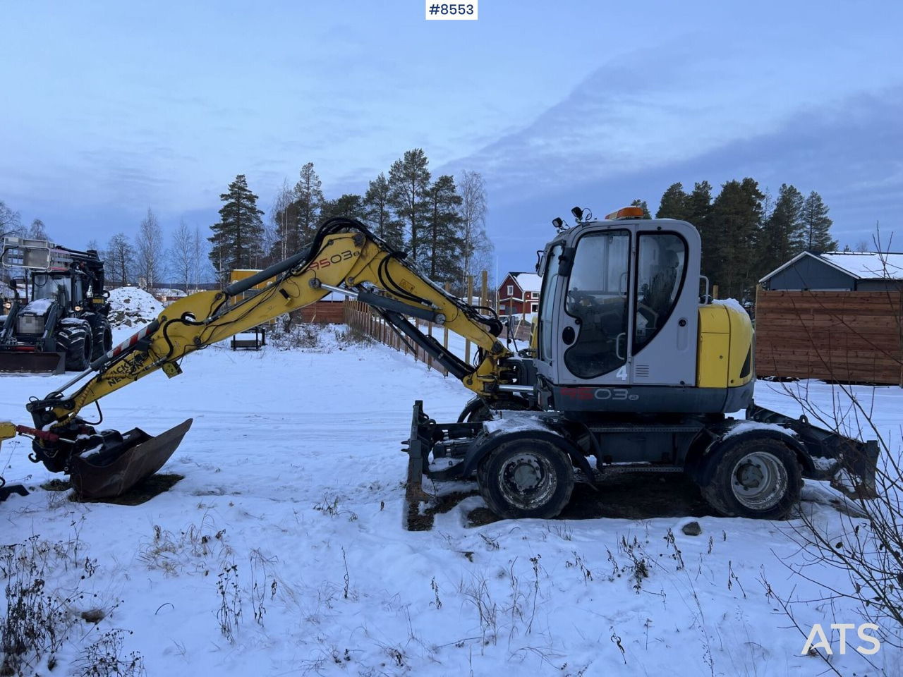 Wacker Neuson 9503 Wheeled excavator, wagon and gears - Колёсный экскаватор: фото 3 Wacker Neuson 9503 Wheeled excavator, wagon and gears - Колёсный экскаватор: фото 3