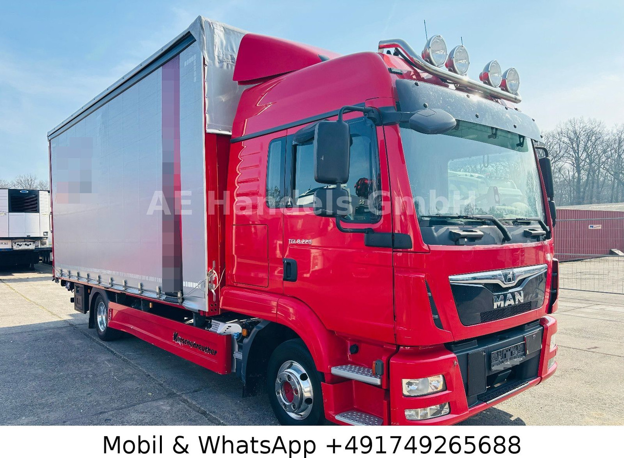 MAN TGL 8.220 LX BL *LDW/LBW/Tautliner/Kamera/Alcoa - Тентованный грузовик: фото 1 MAN TGL 8.220 LX BL *LDW/LBW/Tautliner/Kamera/Alcoa - Тентованный грузовик: фото 1