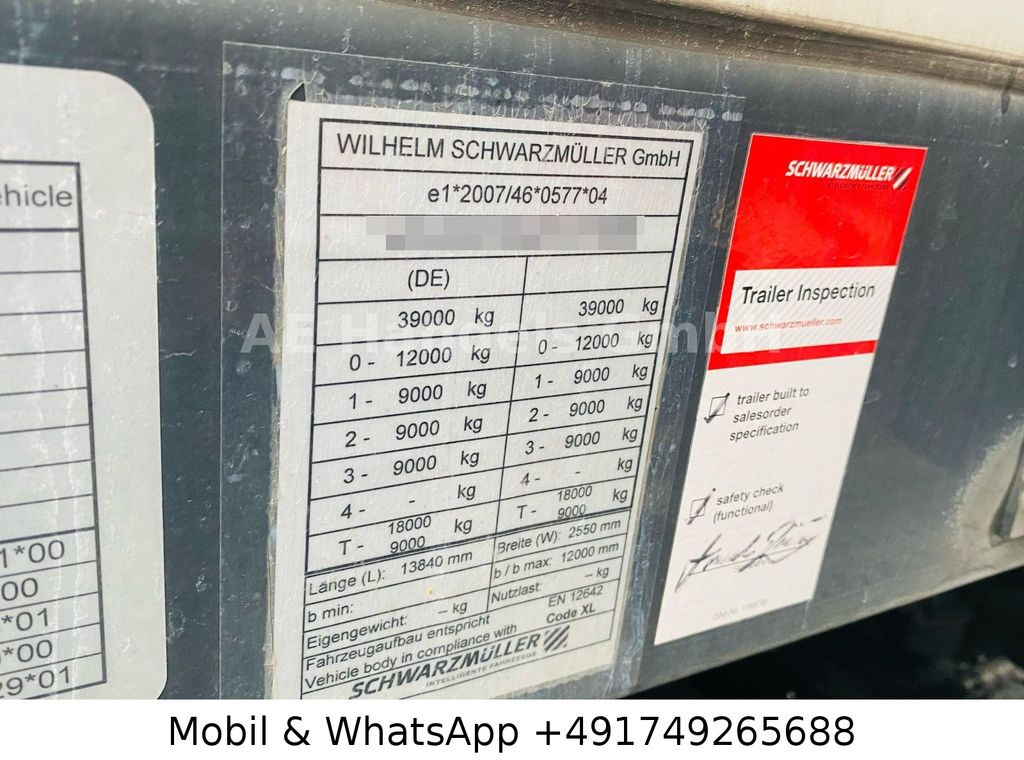 Schwarzmüller J-Serie *Edscha/Tautliner/Hubdach/1.Lift  в лизинг Schwarzmüller J-Serie *Edscha/Tautliner/Hubdach/1.Lift: фото 15