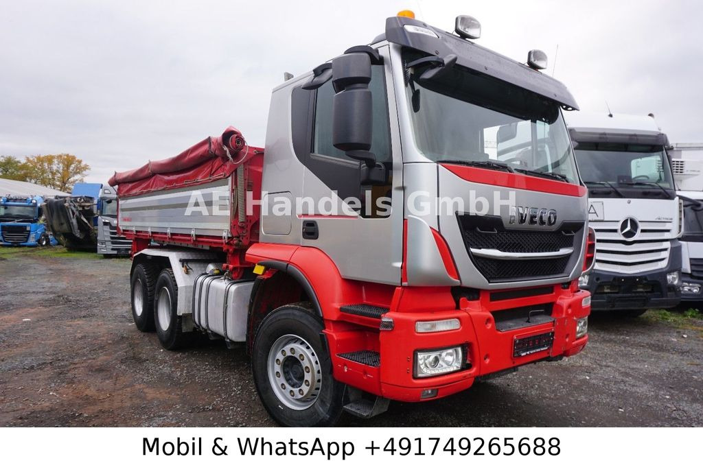 Iveco Trakker 500 BL 6x4 *Retarder/11m³/Wechselkipper  в лизинг Iveco Trakker 500 BL 6x4 *Retarder/11m³/Wechselkipper: фото 9