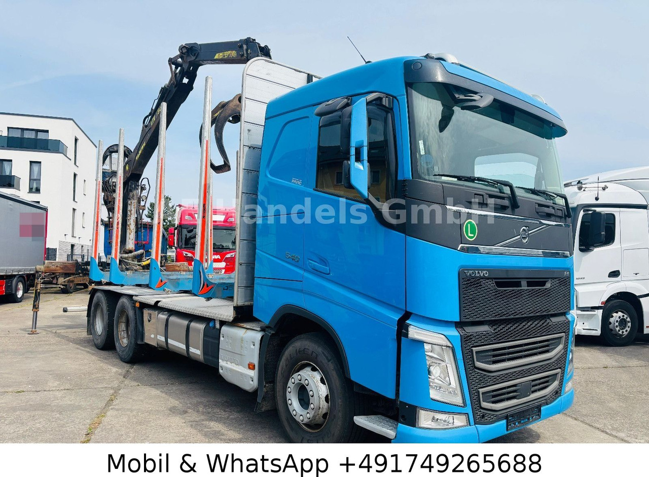 Volvo FH 540 BL 6x4 Tajfun LIV-150K *Retarder/Exte/ACC - Лесовоз, Автоманипулятор: фото 1 Volvo FH 540 BL 6x4 Tajfun LIV-150K *Retarder/Exte/ACC - Лесовоз, Автоманипулятор: фото 1