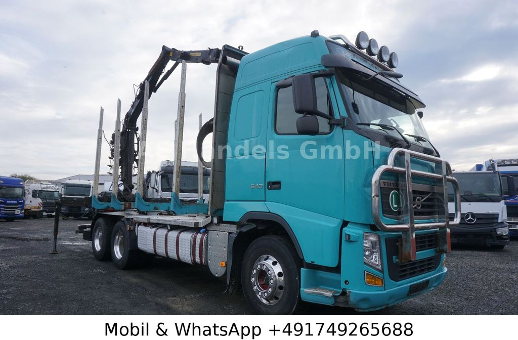 Volvo FH 540 Globe BL 6x4 Hiab 115z-80 *VEB+/AHK - Лесовоз, Автоманипулятор: фото 3 Volvo FH 540 Globe BL 6x4 Hiab 115z-80 *VEB+/AHK - Лесовоз, Автоманипулятор: фото 3