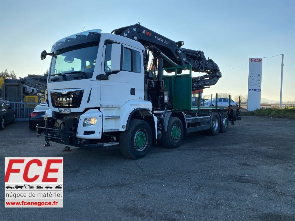 MAN TGS 35.440 HAD/HIAB X-HIPRO 858E-8 endommagé - Грузовик-шасси: фото 1 MAN TGS 35.440 HAD/HIAB X-HIPRO 858E-8 endommagé - Грузовик-шасси: фото 1