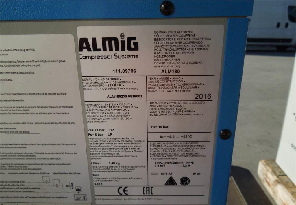 Alup OSUSZACZ ZIĘBNICZY ALMIG 2,70M3/MIN 2016R - Воздушный компрессор: фото 2 Alup OSUSZACZ ZIĘBNICZY ALMIG 2,70M3/MIN 2016R - Воздушный компрессор: фото 2