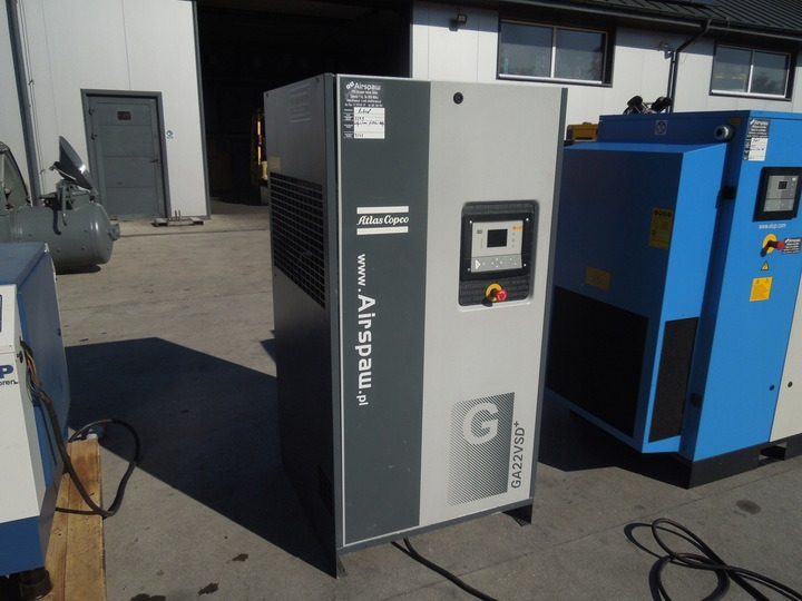 Atlas Copco GA22VSDFF - Воздушный компрессор: фото 1 Atlas Copco GA22VSDFF - Воздушный компрессор: фото 1