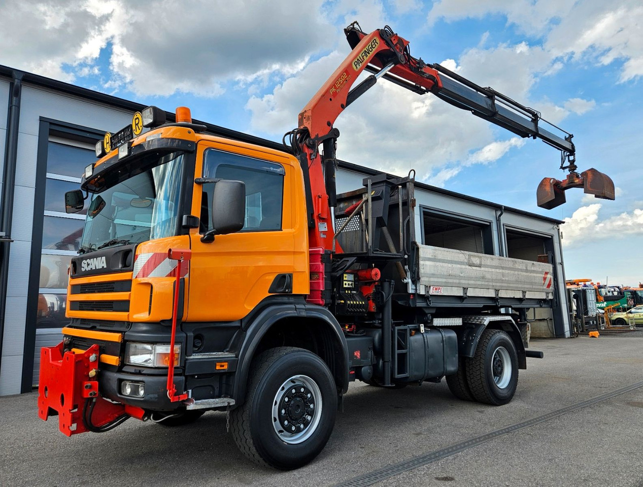 Scania P114 CB 380 4x4 Palfinger PK12502 Kran Funk - Самосвал, Автоманипулятор: фото 5 Scania P114 CB 380 4x4 Palfinger PK12502 Kran Funk - Самосвал, Автоманипулятор: фото 5