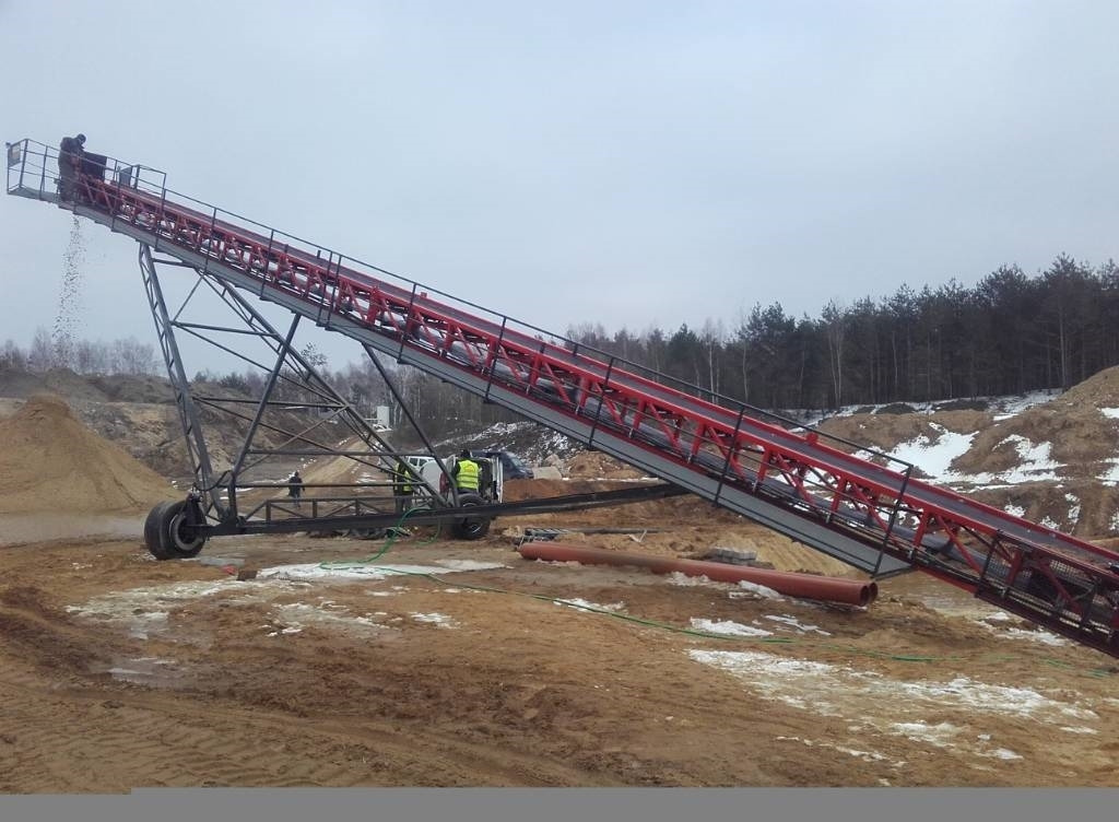 Conveyor Taśmociąg zakrężny Przenośnik taśmowy Mob - Ленточный конвейер: фото 1 Conveyor Taśmociąg zakrężny Przenośnik taśmowy Mob - Ленточный конвейер: фото 1
