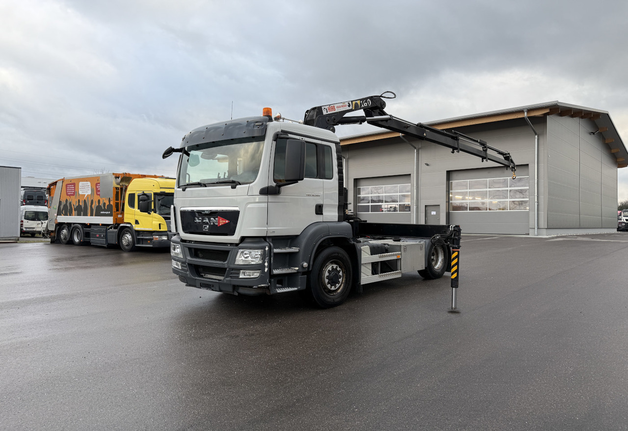 2011 MAN TGS 18.360 4x4H + Hiab 160-4 *Drehkranz Problem* - Автоманипулятор, Тягач: фото 1 2011 MAN TGS 18.360 4x4H + Hiab 160-4 *Drehkranz Problem* - Автоманипулятор, Тягач: фото 1