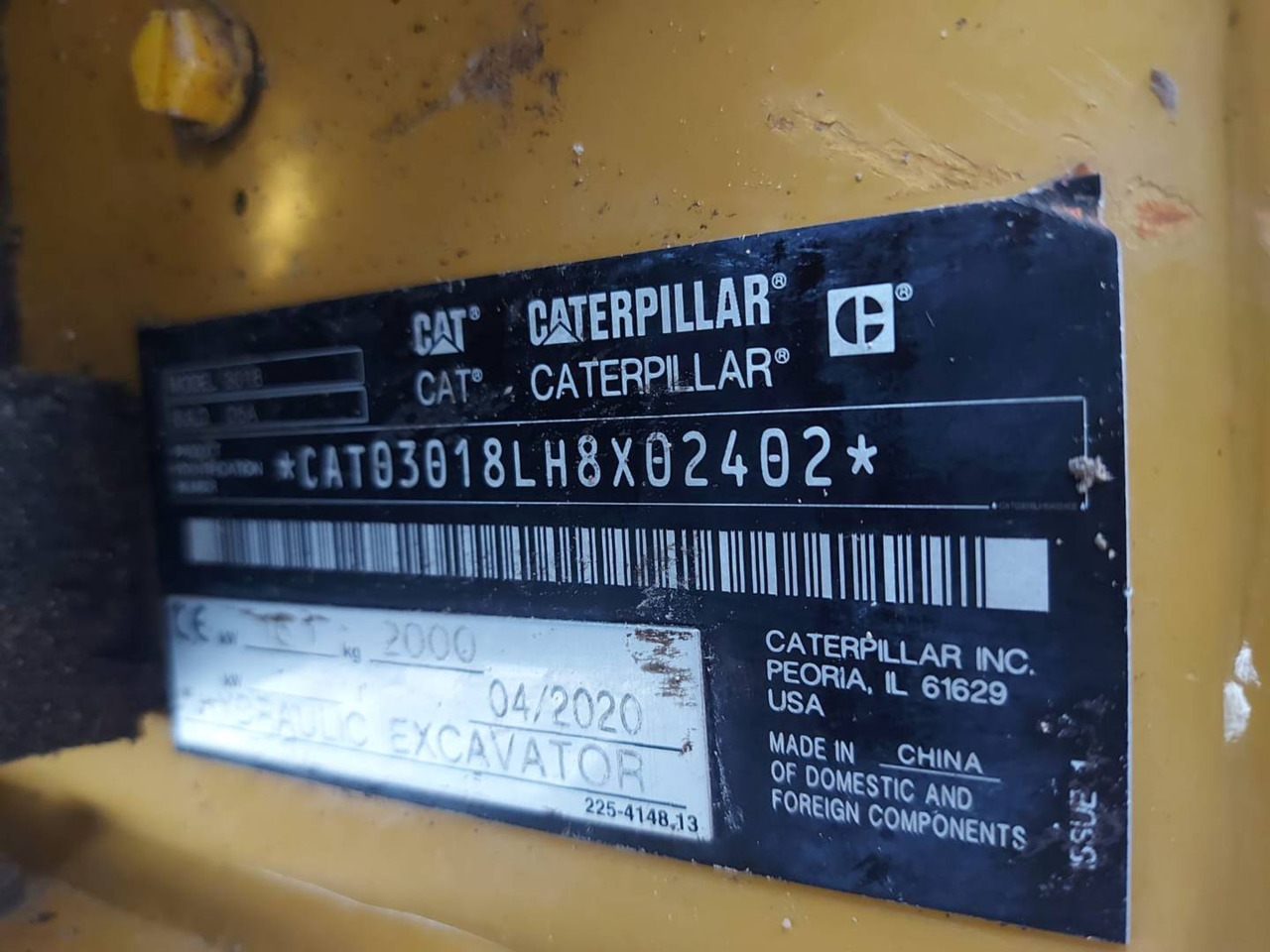 CAT 301.8 в лизинг CAT 301.8: фото 6