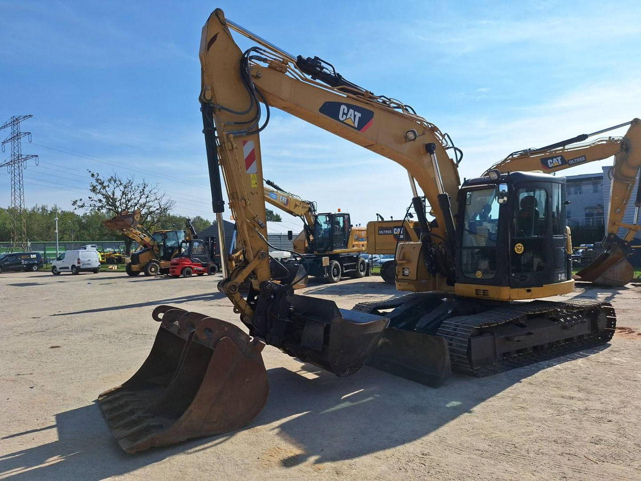 CAT 314DLCR - Гусеничный экскаватор: фото 1