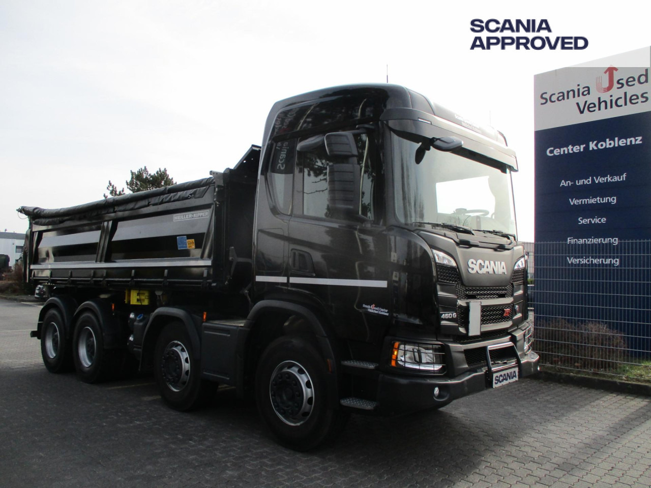 SCANIA G 460 - 8x4 - MEILLER DSK mit BORDMATIK - - Самосвал: фото 1 SCANIA G 460 - 8x4 - MEILLER DSK mit BORDMATIK - - Самосвал: фото 1