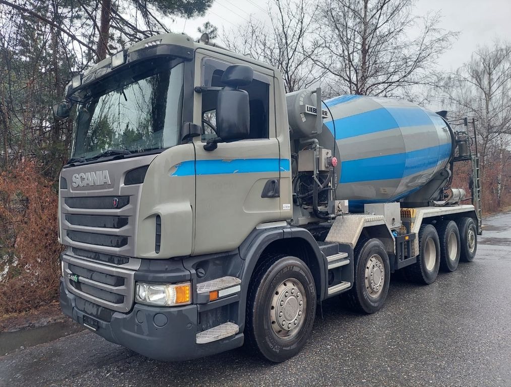 Scania G480 10x4, E6, Retarder, Liebherr 12m³ - Автобетоносмеситель: фото 1 Scania G480 10x4, E6, Retarder, Liebherr 12m³ - Автобетоносмеситель: фото 1