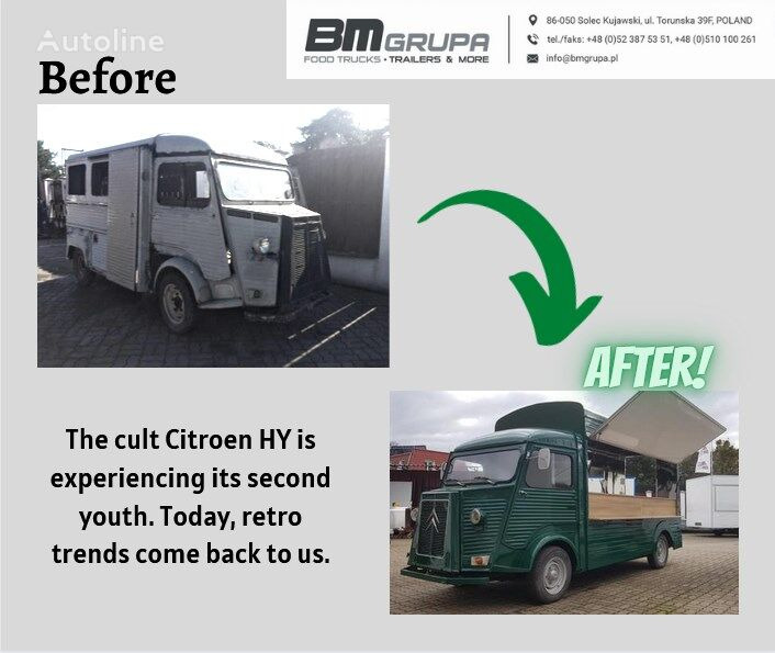 BM Grupa Umbauten - Citroen HY, Volkswagen T1 T2, Verkaufswagen, Foodtruc - Торговый прицеп: фото 1