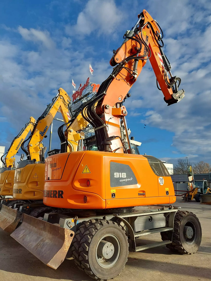 2014 Liebherr A 918Compact - Колёсный экскаватор: фото 4 2014 Liebherr A 918Compact - Колёсный экскаватор: фото 4