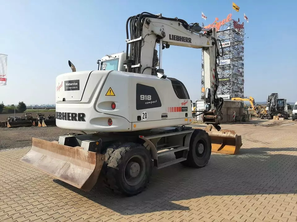 2015 Liebherr A 918Compact - Колёсный экскаватор: фото 3 2015 Liebherr A 918Compact - Колёсный экскаватор: фото 3