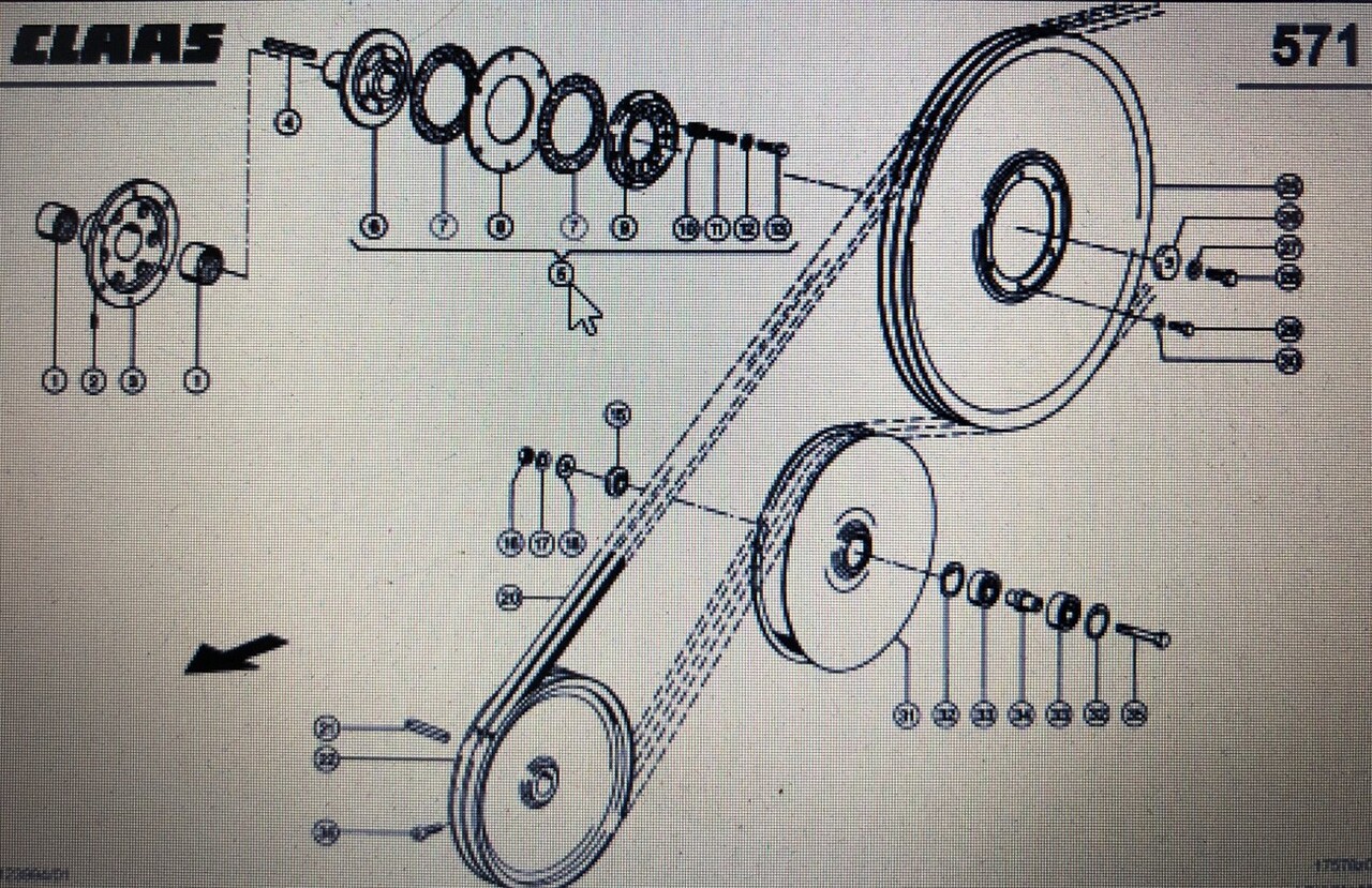 00 0749 818 0/Claas sprzęgło przeciąźeniowe/Lexion 580 630-620 670-640 750-740 450 600 - Сцепление и запчасти для Зерноуборочных комбайнов: фото 1