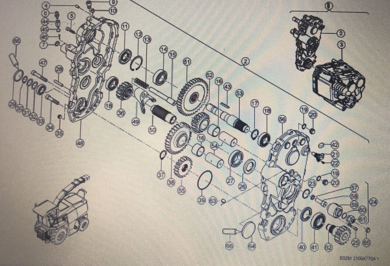 CLAAS 00 0774 060 4/Claas-skrzynia biegów/Claas Jaguar 880-830 - Коробка передач для Сельскохозяйственной техники: фото 1