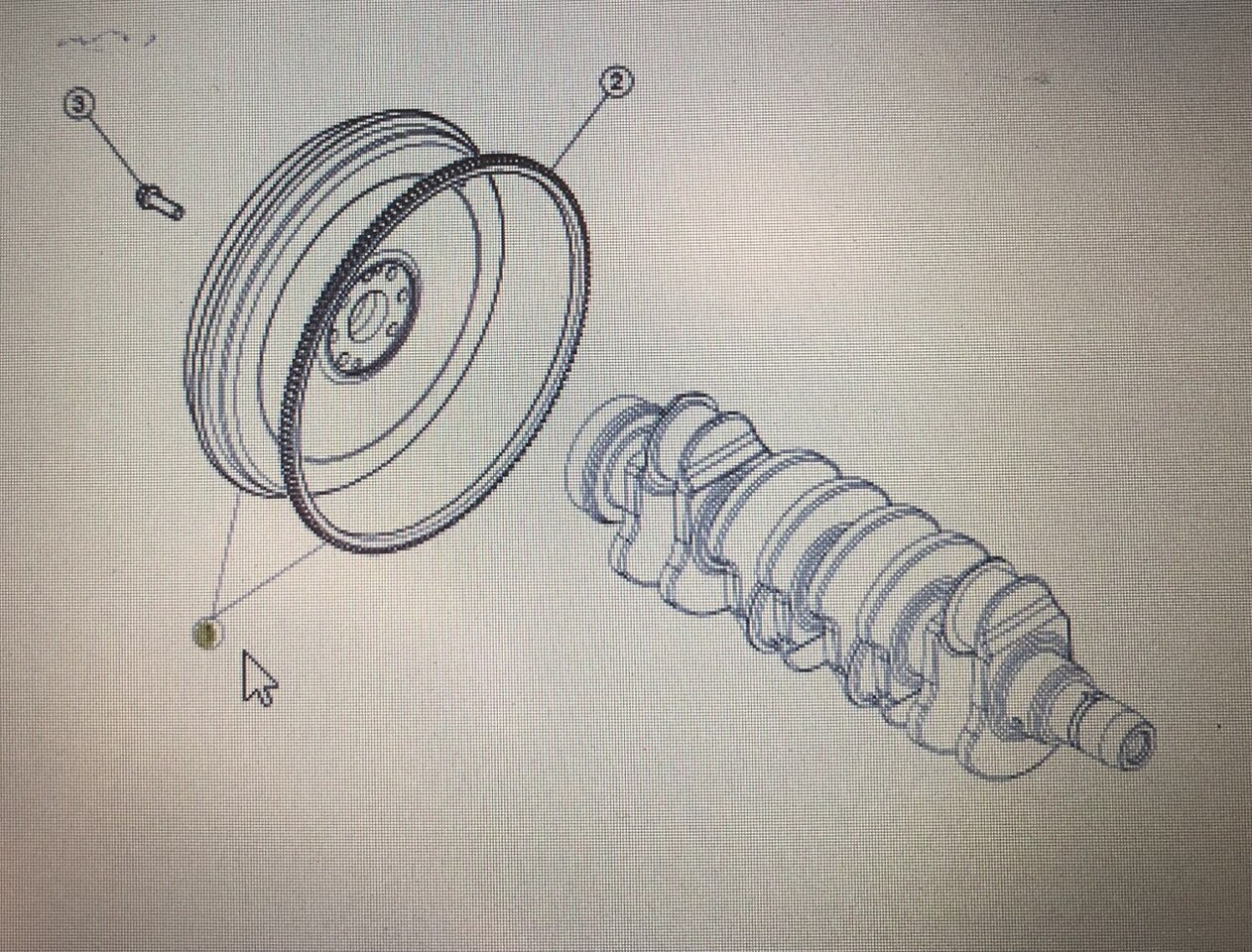 CLAAS 00 1145 894 0/Claas koło zamachowe silnika/Claas Arion 640 600 500 Hexashift/CMatic - Маховик для Сельскохозяйственной техники: фото 1