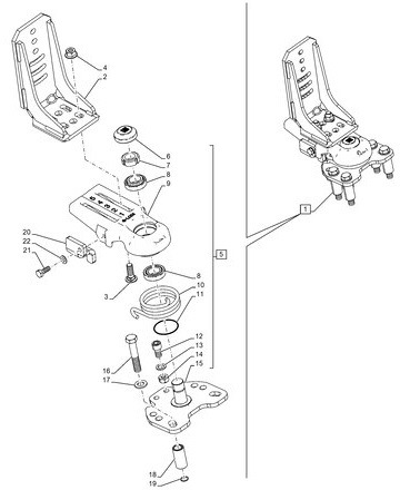 Case Puma New Holland T7 - wspornik skręt błotnika 90403696 - Крыло для Сельскохозяйственной техники: фото 1 Case Puma New Holland T7 - wspornik skręt błotnika 90403696 - Крыло для Сельскохозяйственной техники: фото 1