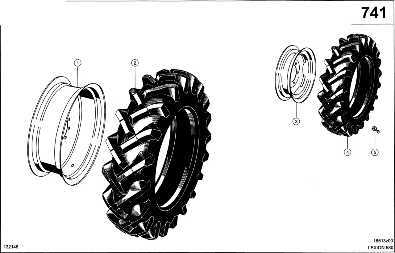 Claas Lexion 580 OPONA BEZ DĘTKI 0007570792 (Ogumienie) - Шина для Сельскохозяйственной техники: фото 1 Claas Lexion 580 OPONA BEZ DĘTKI 0007570792 (Ogumienie) - Шина для Сельскохозяйственной техники: фото 1