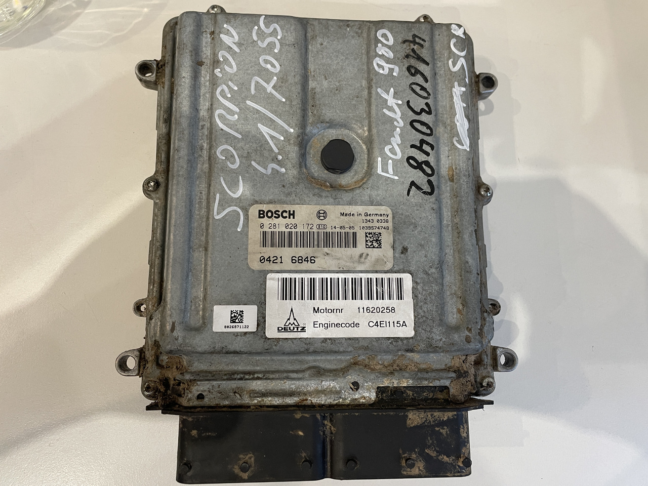 Claas Scorpion 7055 - sterownik moduł silnika ECU 0421020172 04216846 - Блок управления для Сельскохозяйственной техники: фото 1