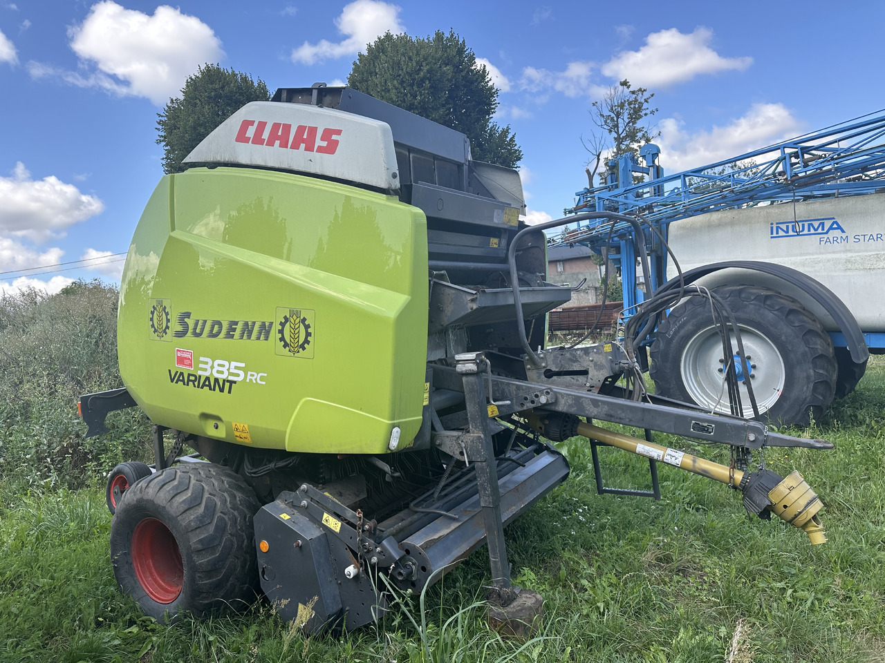 Claas Variant 385 rc części pokrywa boczna prawa i lewa - Кузов и экстерьер для Пресс-подборщиков рулонных: фото 1