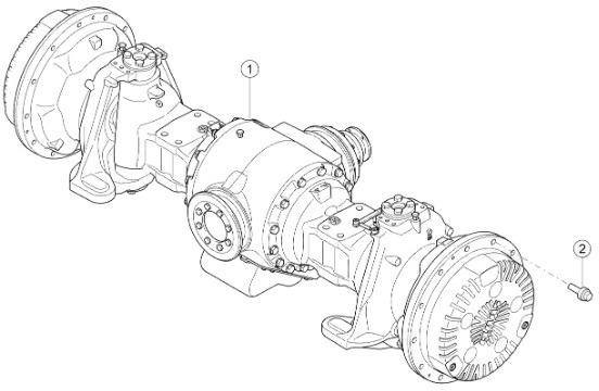 Claas Xerion 4000 - most napędowy, zwolnica, zwrotnica, dyferencjał, półoś 0006276504 - Ось и запчасти для Сельскохозяйственной техники: фото 1 Claas Xerion 4000 - most napędowy, zwolnica, zwrotnica, dyferencjał, półoś 0006276504 - Ось и запчасти для Сельскохозяйственной техники: фото 1