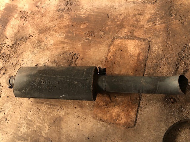 Claas mega tłumik Komin rura wydechowa - Глушитель для Зерноуборочных комбайнов: фото 1