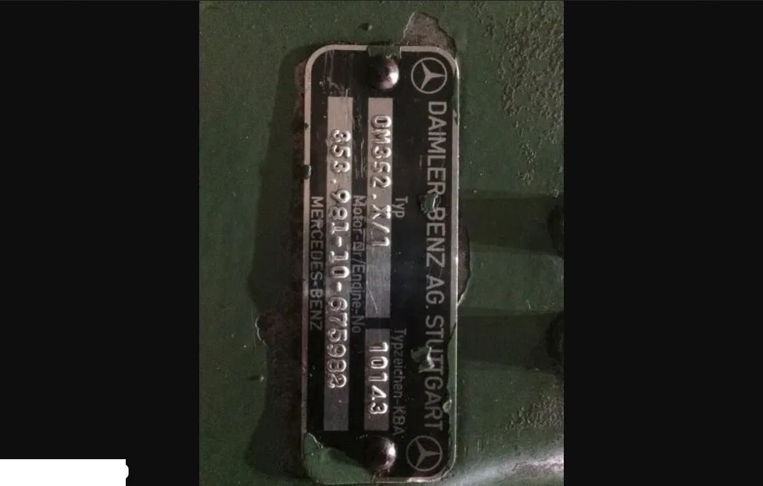 Dominator 96 - Silnik Mercedes OM 352 - Двигатель для Сельскохозяйственной техники: фото 1