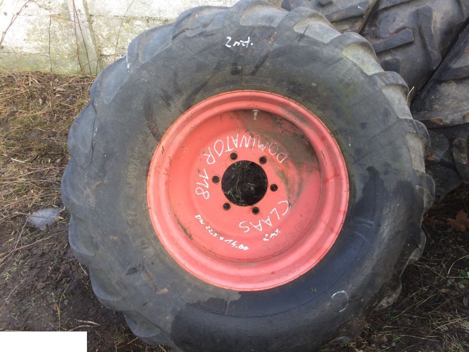 Felga DW22.5x14.00  koła szerokie claas dominator 500/80-22.5 - Колесо для Сельскохозяйственной техники: фото 1