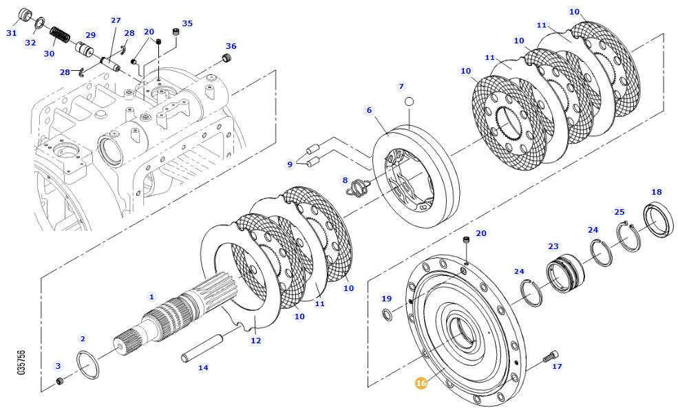 Fendt 414 Vario - zacisk hamulcowy tylny 411151150120 - Тормозной суппорт для Сельскохозяйственной техники: фото 1 Fendt 414 Vario - zacisk hamulcowy tylny 411151150120 - Тормозной суппорт для Сельскохозяйственной техники: фото 1