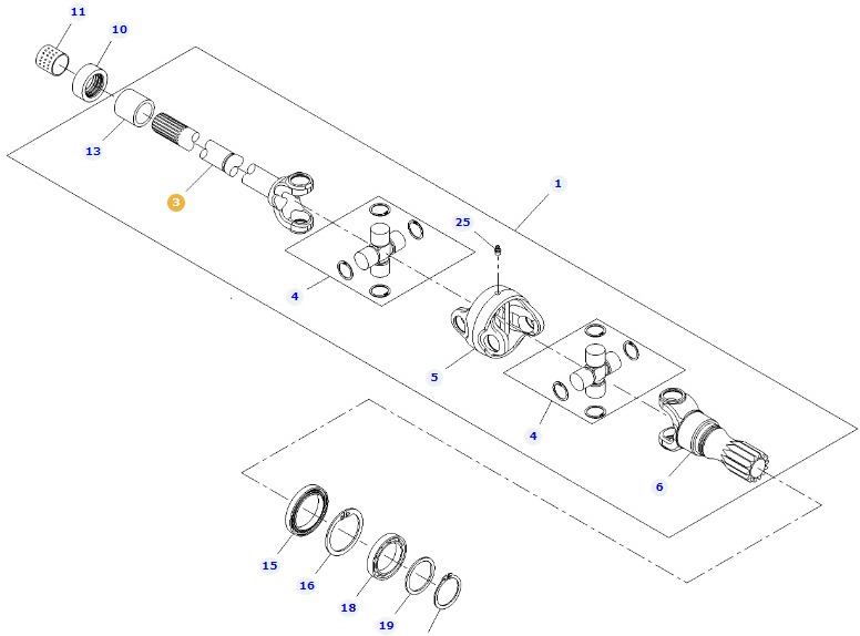 Fendt 828 S4 Vario - most przedni - półoś 755/137 F835300020400 - Приводный вал для Сельскохозяйственной техники: фото 1 Fendt 828 S4 Vario - most przedni - półoś 755/137 F835300020400 - Приводный вал для Сельскохозяйственной техники: фото 1