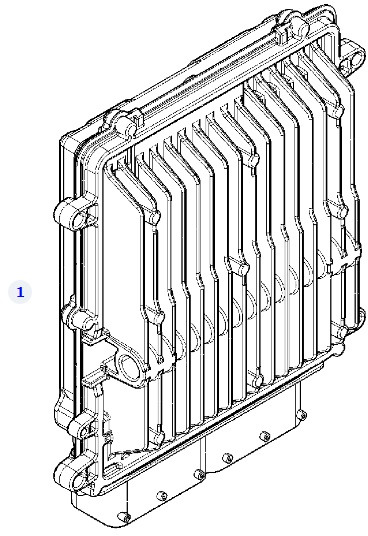 Fendt 828 Vario - moduł sterownik silnika EDC F836200010020 - Блок управления для Сельскохозяйственной техники: фото 1 Fendt 828 Vario - moduł sterownik silnika EDC F836200010020 - Блок управления для Сельскохозяйственной техники: фото 1
