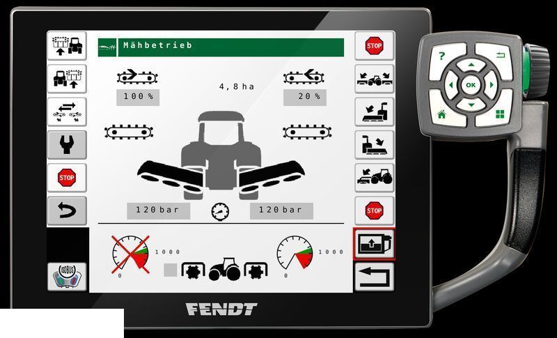 Fendt Varioterminal Isobus - Fendt Smart Farming Monitor - Wyświetlacza - Приборная панель для Сельскохозяйственной техники: фото 1