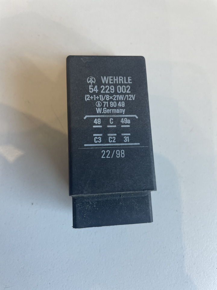 Fendt - przełącznik kierunkowskazów Wehrle 54229002 X830030065000 - Электрическая система для Сельскохозяйственной техники: фото 1 Fendt - przełącznik kierunkowskazów Wehrle 54229002 X830030065000 - Электрическая система для Сельскохозяйственной техники: фото 1