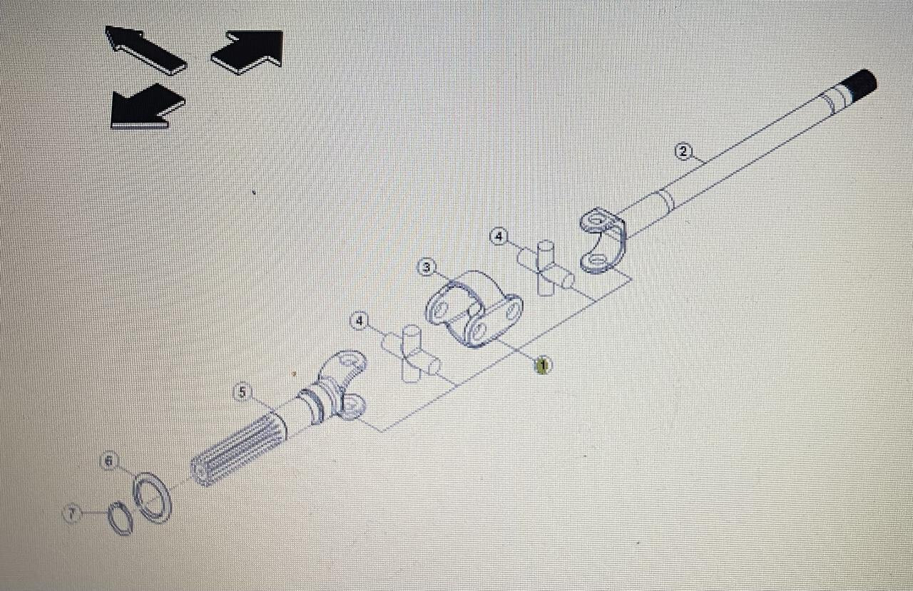 Fwd: CLAAS 00 1158 087 0/Claas-półoś/Claas Axion 870-810 stage 4 - Приводный вал для Сельскохозяйственной техники: фото 1 Fwd: CLAAS 00 1158 087 0/Claas-półoś/Claas Axion 870-810 stage 4 - Приводный вал для Сельскохозяйственной техники: фото 1
