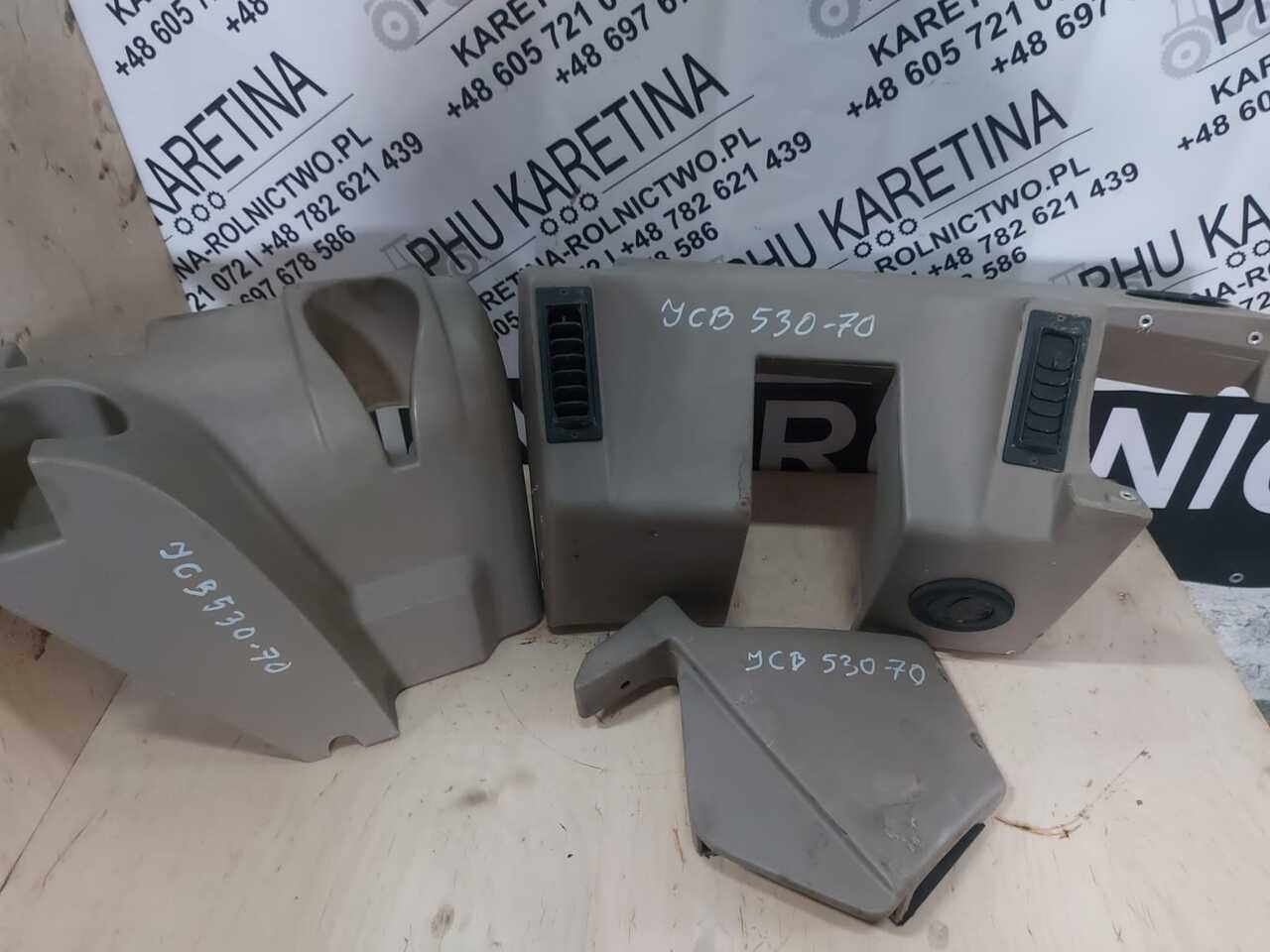Jcb 530-70 plastiki kabiny - Кабина и интерьер для Сельскохозяйственной техники: фото 1