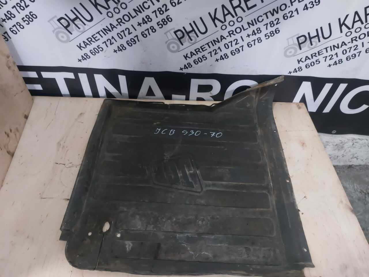 Jcb 530-70 wycieraczka dywanik guma pod nogi w kabinie - Кабина и интерьер для Сельскохозяйственной техники: фото 1