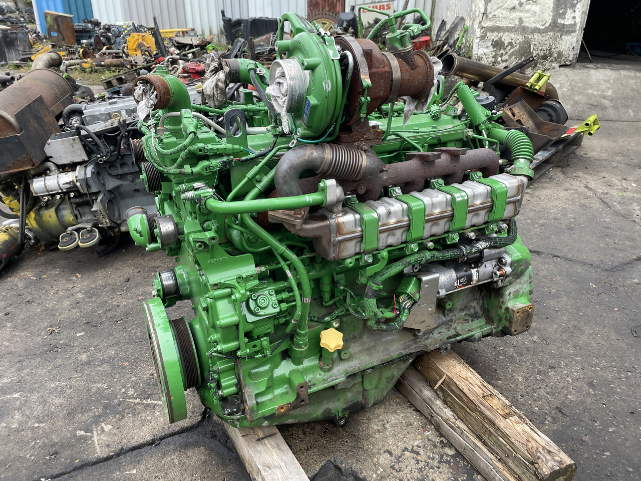 John Deere 6068 Claas Arion Axion - silnik kompletny - Двигатель для Сельскохозяйственной техники: фото 1