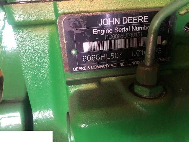 John Deere 6068HL504 - Głowica - Turbo EGR - Головка блока для Сельскохозяйственной техники: фото 1
