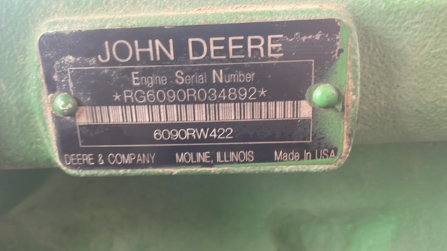John Deere 6090RW422 - blok cylindrów wał głowica R542211 - Блок цилиндров для Сельскохозяйственной техники: фото 1