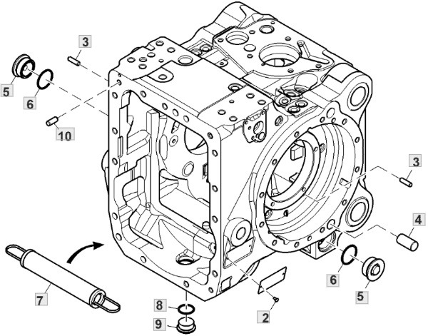 John Deere 6110 - oś tylna - obudowa dyferencjału AL221263 - Дифференциал для Сельскохозяйственной техники: фото 1 John Deere 6110 - oś tylna - obudowa dyferencjału AL221263 - Дифференциал для Сельскохозяйственной техники: фото 1