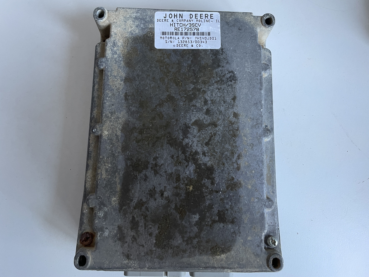John Deere 6420 - moduł sterownik zaczepu RE172578 RE165850 RE171616 - Электрическая система для Сельскохозяйственной техники: фото 1