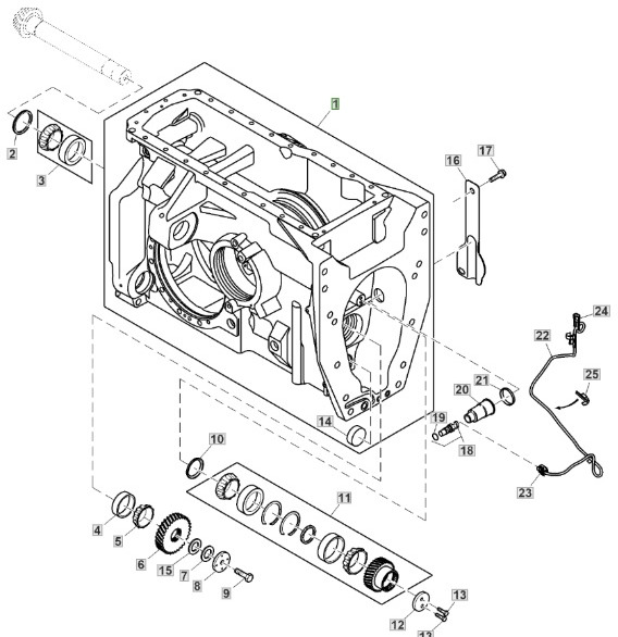 John Deere 8130 8230 8330 8430 8530 - skrzynka obudowa dyferencjału R306779 - Дифференциал для Сельскохозяйственной техники: фото 1 John Deere 8130 8230 8330 8430 8530 - skrzynka obudowa dyferencjału R306779 - Дифференциал для Сельскохозяйственной техники: фото 1
