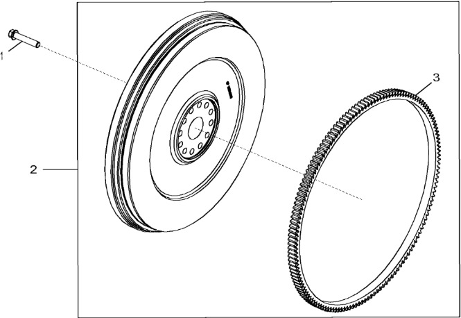 John Deere 9470RX - Koło zamachowe DZ104911 (Silnik) - Маховик для Сельскохозяйственной техники: фото 1 John Deere 9470RX - Koło zamachowe DZ104911 (Silnik) - Маховик для Сельскохозяйственной техники: фото 1