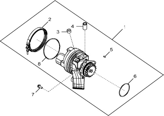John Deere 9470RX - Pompa wodna regener. SE501593 (Silnik) - Помпа для Сельскохозяйственной техники: фото 1 John Deere 9470RX - Pompa wodna regener. SE501593 (Silnik) - Помпа для Сельскохозяйственной техники: фото 1