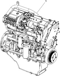 John Deere 9470RX - Silnik wysokopręźny RG39652 (Silnik) - Двигатель для Тракторов: фото 1